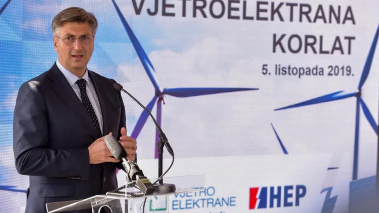 Prva HEP-ova elektrana gradi se u zadarskom zaleđu; Gradilište obišao i Plenković