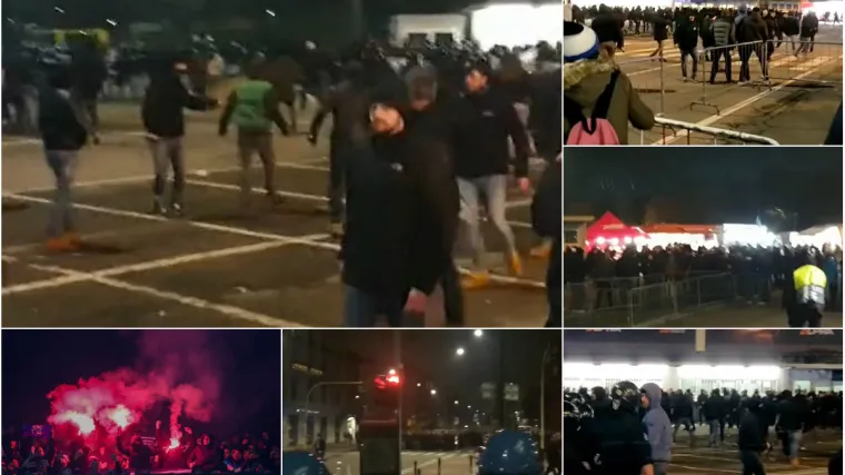 'S kapuljačama na glavi izdvojili su se iz kortea i napali'