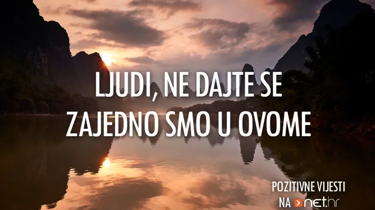 Kad vidite za što su sve ljudi sposobni, pitat ćete se je li nam stvarno trebala nesreća da postanemo bolji