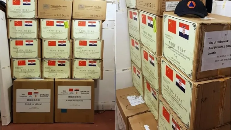 Sanya donirao Dubrovniku 6 000 zaštitnih maski