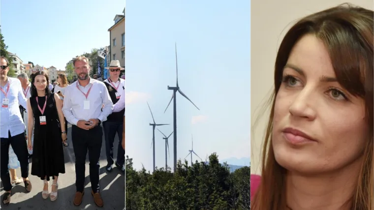 Josipa Rimac je zbog vjetroelektrane htjela maknuti točku s dnevnog reda sjednice Vlade; 'U više navrata me zvala...'