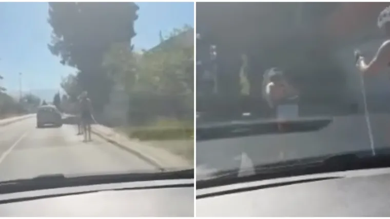 Vozačica snimila suludi prizor pa rekla: 'A brajo moj, jesu maniti ovi stranci'