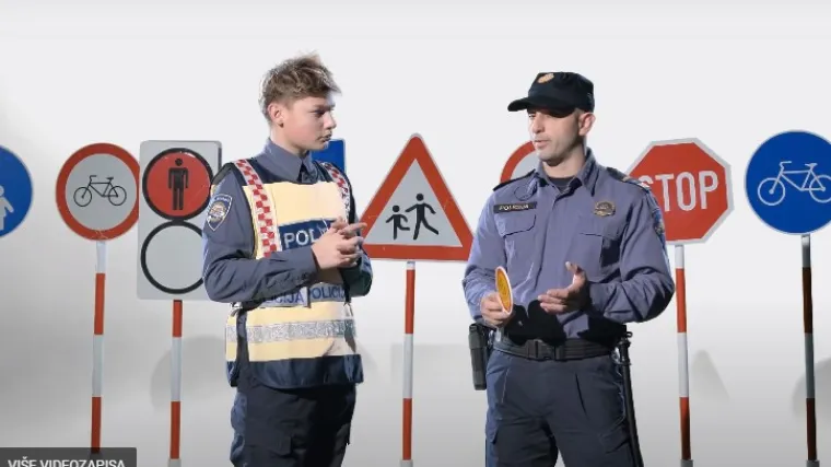 Oni će prvašiće podučiti znanjima o znakovima, pravilima i sigurnosti u prometu