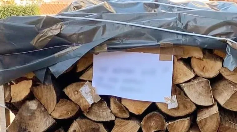 Pa da vidimo tko će mu nakon ove poruke opet krasti drva...