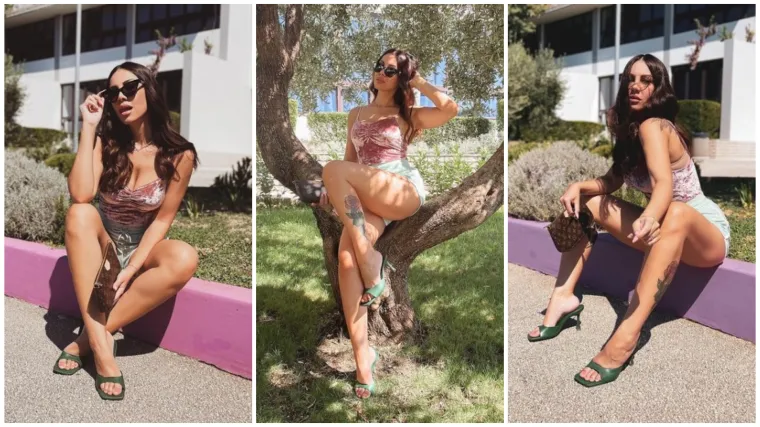Žanamari odradila seksi fotosession: Kaže da njena curica zna točno iz kojeg kuta je treba fotkati