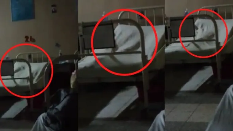 Prizor s covid-odjela isprepadao mnoge koji vjeruju u paranormalne fenomene, uvjereni su da vide obrise tijela