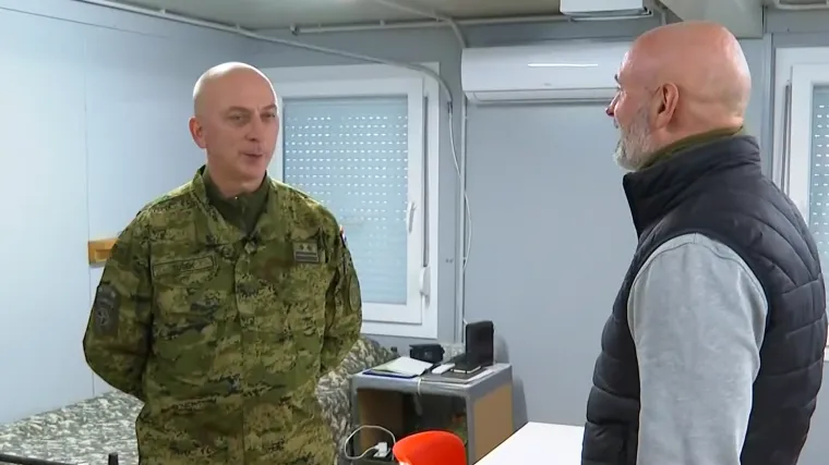 Zapovjednik hrvatskih vojnika na Kosovu o Božiću za RTL: 'Vojnički kruh je kruh sa 7 kora, naše obitelji to znaju'