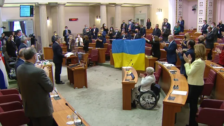Premijer u Saboru održao govor o Ukrajini, dobio pljesak oporbe: Optužen da koristi krizu za skretanje pozornosti s korupcije