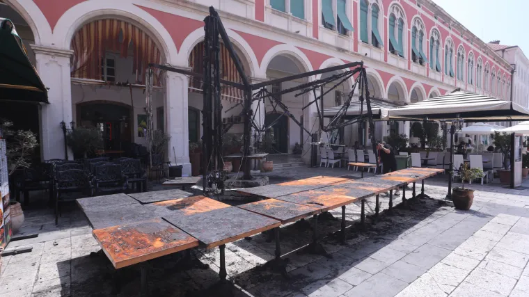 Policija pronašla krivce za požar u Splitu: 18-godišnji Nizozemci palili po gradu, nisu ni platili noćenje