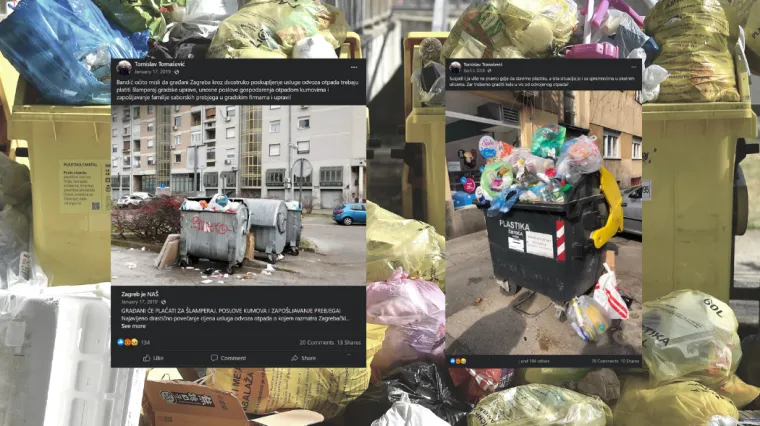 FOTO 'Ovako je prije 4 godine govorio Tomašević', a ni on nije uspio riješiti problem smeća: 'Šlamperaj', ili?