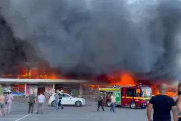 Zelenski objavio video trgovačkog centra u plamenu: 'Rusija svoju nemoć iskaljuje na običnim građanima'