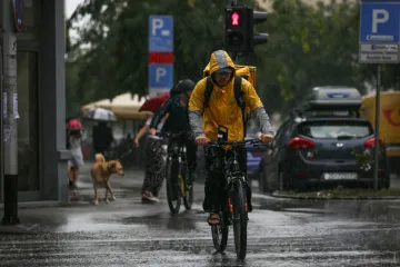 Danas kiša i pljuskovi uz moguća izraženija lokalna nevremena i tuču. Od nedjelje stabilnije i sunčanije