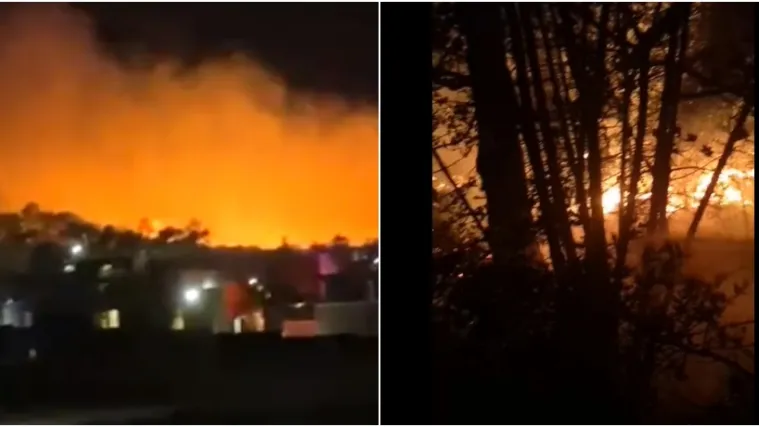 Na Zrću evakuirano nekoliko tisuća ljudi, vatrogasni zapovjednik: 'Ne sumnjam da je uzrok u ljudskom faktoru'