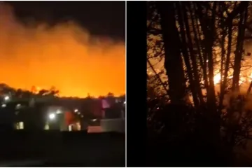 Na Zrću evakuirano nekoliko tisuća ljudi, vatrogasni zapovjednik: 'Ne sumnjam da je uzrok u ljudskom faktoru'