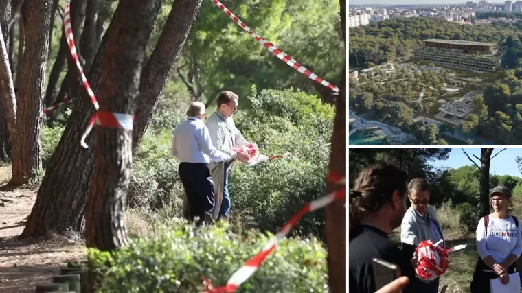 Uz najpoznatiju pulsku šetnicu svanula traka s natpisom 'Privatno!' Poruka je to uoči referenduma