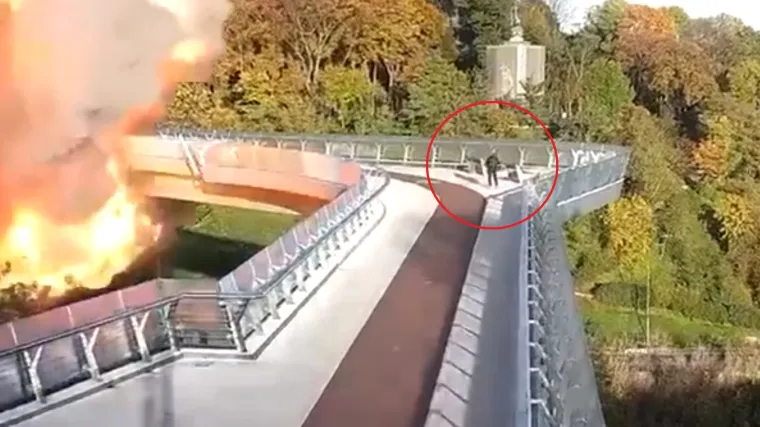 Mirno je hodao mostom, a onda je nekoliko metara od njega eksplodirala ruska granata