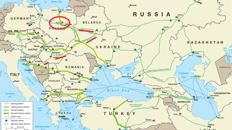 Nakon sabotaže Sjevernog toka, sad prijavili curenje iz naftovoda Družba u Poljskoj! Južni krak neoštećen