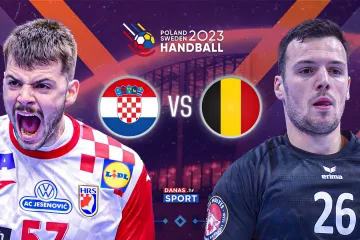 Hrvatska slavila protiv Belgije: Šunjić skinuo 20 lopti, a napad je mogao biti i uvjerljiviji