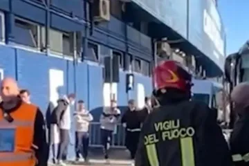Drama u Italiji: Susret kasnio zbog požara u svlačionici, Hrvat se našao u centru zbivanja