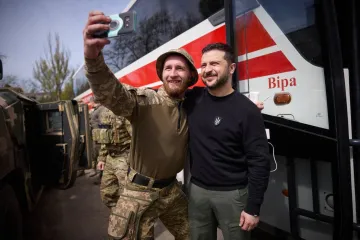 Zelenskij otputovao na istok zemlje, susreo se s ukrajinskim vojnicima: 'Čast mi je biti danas ovdje'