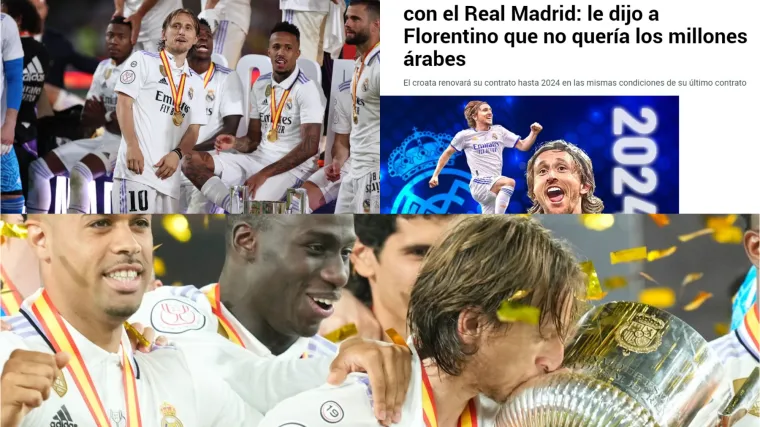 Marca piše: 'Luka Modrić odbio je arapske milijune, a neko vrijeme mučile su ga određene sumnje'