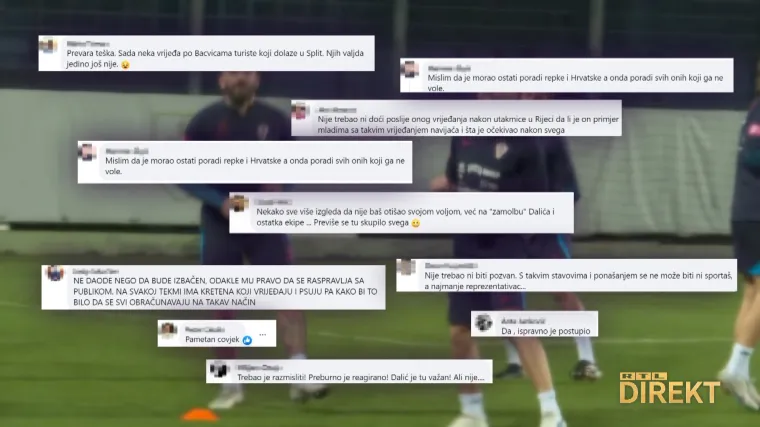 Hajduk ga podržava, Armada vrijeđa, Dalić kaže da ga je pokušao zaustaviti. Kako je slučaj Livaja polarizirao Hrvatsku
