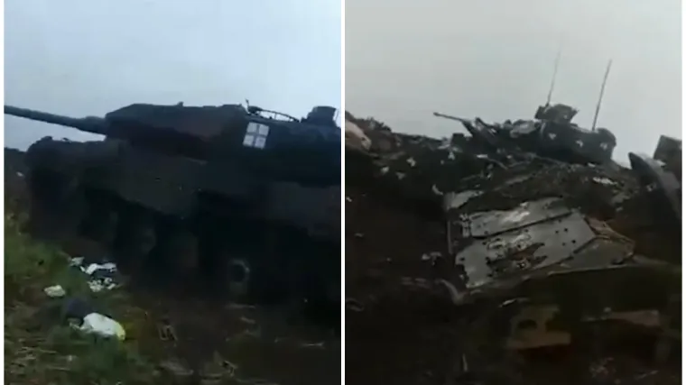 Rusi objavili snimku: 'Zarobili smo njemačke tenkove Leopard i američke Bradleyje!'