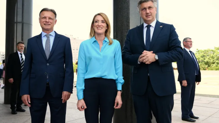 Predsjednica Europskog parlamenta u Zagrebu: 'Možete biti ponosni jer pokazujete da ne postoji stara i nova Europa'