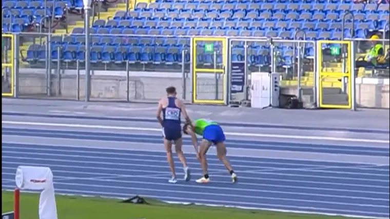 Hrvat oduševio sportski svijet: Završio je posljednji kako bi veličanstveno pomogao Slovencu