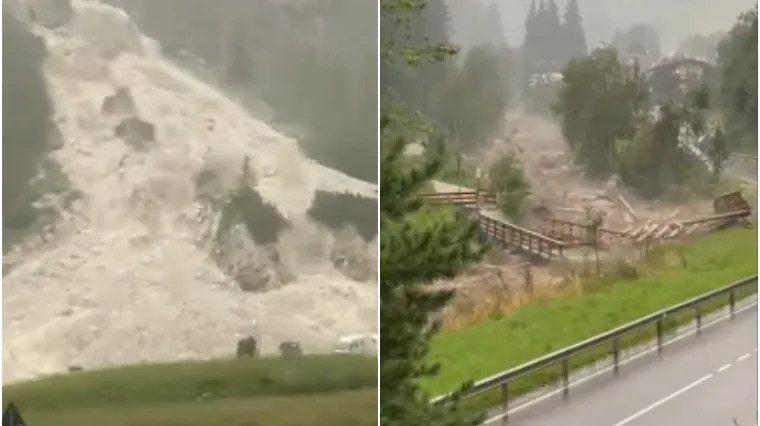 Snažna oluja u Južnom Tirolu gutala sve pred sobom, ceste su blokirane: Pogledajte jezive snimke nevremena