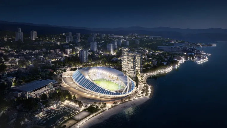 Rijeka objavila fotografije nove Kantride, navijači primijetili na koji kultni stadion ih podsjeća
