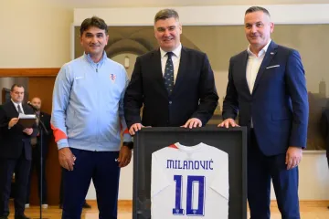 Vatreni kod predsjednika: Milanović odlikovao Dalića i reprezentativce