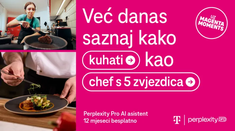 Hrvatski Telekom daruje najnaprednijeg AI asistenta – Perplexity Pro