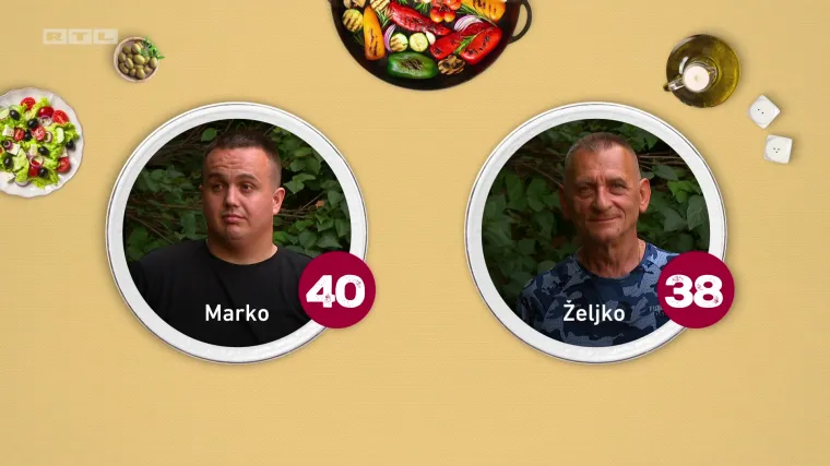 Željkova jela oduševila sve osim Marka: 'Nisam ljubitelj ribe, a salata mi nije pasala uz čobanac'