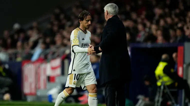 Ancelotti Modriću čuva leđa: 'Ne može igrati jer ima 39 godina? Moram biti pristojan'