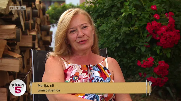 Danas kuha umirovljenica Marija: 'U 'Večeru za 5' sam došla jer volim izazove'