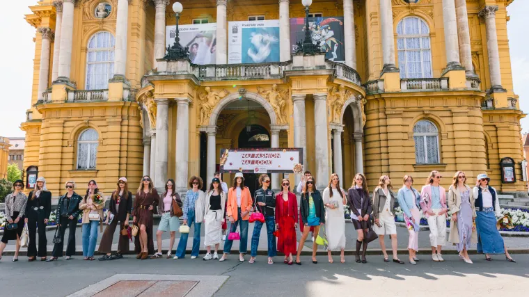 Modni show i top modeli na kultnoj zagrebačkoj špici zatekli i oduševili prolaznike!