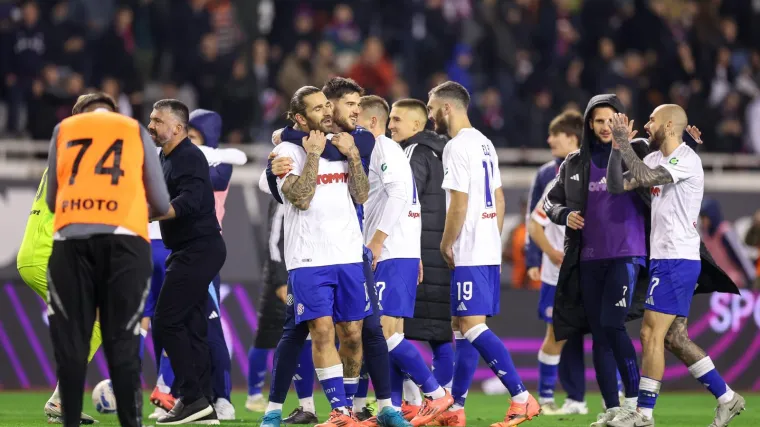 Euforija u Zagrebu, a u Splitu očaj: S ovakvim stanjem Hajduk nema šanse za titulu