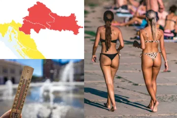Pržiona! Zbog visokih temperatura DHMZ izdao crveni meteoalarm za Slavoniju