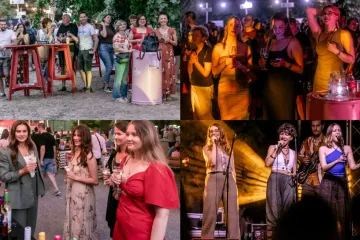 Osijek uživa: I druga srpanjska Večer vina i umjetnosti oduševila građane