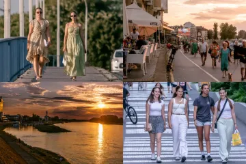 Osječani uživali u ljetnom poslijepodnevu uz Dravu