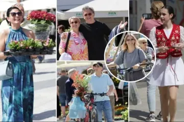 Klikom po Čakovcu: Sunčano i toplo jutro izmamilo građane u centar grada