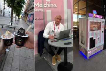 S 15 je konobario, pa u djedovoj garaži razvio prvi hrvatski automat za sladoled