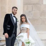 Sjećate li se vjenčanice Adriane Ćaleta-Car? Nosila je kreaciju domaće dizajnerice