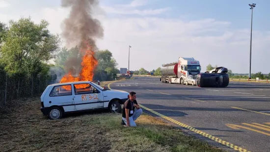 Hrvatska se priprema za turističku sezonu: Simulirali lančani sudar na autocesti