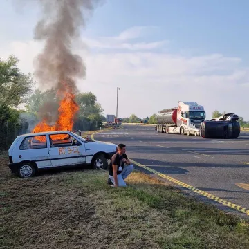 Hrvatska se priprema za turističku sezonu: Simulirali lančani sudar na autocesti