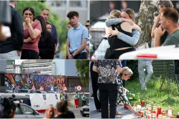Pretužni prizori: Stotine ljudi ostavljaju cvijeće i pale svijeće... Neki i daruju krv