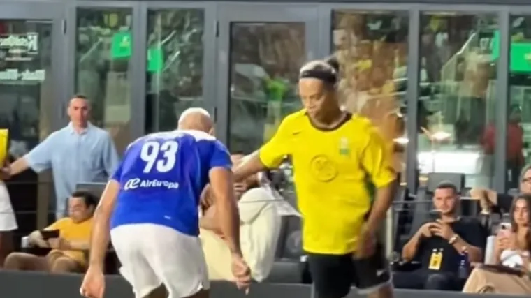 Messijev tjelohranitelj se nadobudno postavio na Ronaldinha: Još mu se vrti u glavi