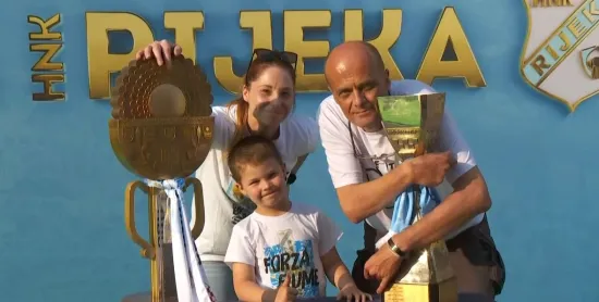 Trofeji su stigli na Korzo: Riječani su pohrlili na fotografiranje s vrjednotama