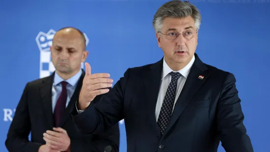 Anušić bez komentara nakon sudara, Plenković: 'Sad ćemo se vidjeti pa razgovarati'